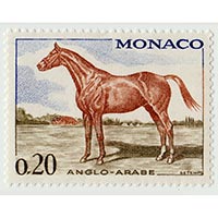 Почтовая марка Монако «Anglo-Arabe», 1970